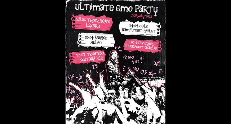 Bilde for arrangement ULTIMATE EMO PARTY